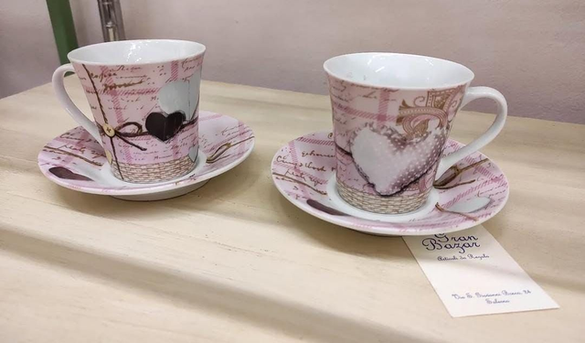 Coppia tazze da tè