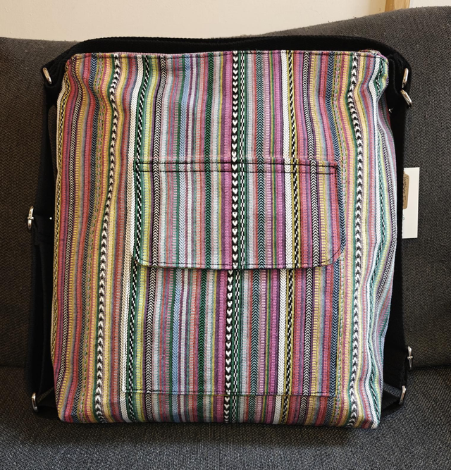 English Tweed Hobo, tote, backpack. Big bag