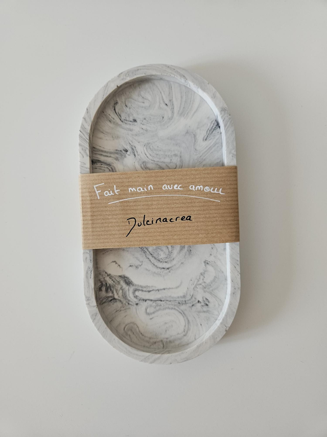 Vide poche gris marbré 