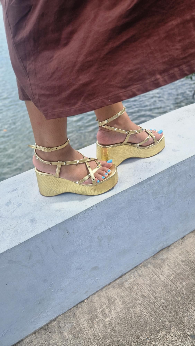 Compensée Chic &amp; Confort GOLDY