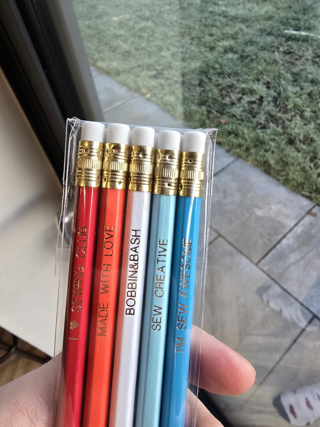 Sewing club exclusive pencils