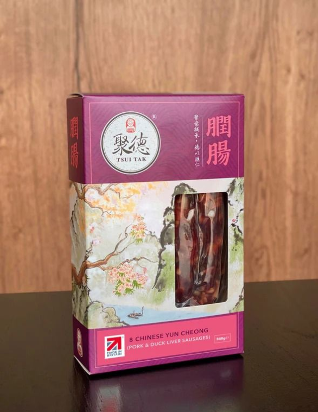 [Tsui Tak] Pork &amp; Duck Liver Chinese Sausages 聚德膶腸
