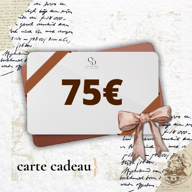 🎁 Carte Cadeau Ode - 75€