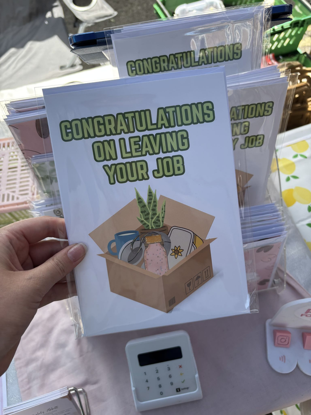 Congratulations on Leaving your Job – Funny & Empowering Greeting Card