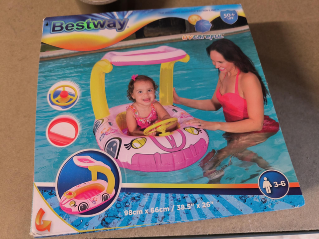 FLOTTEUR VOITURE POUR ENFANTS 98X66 CM