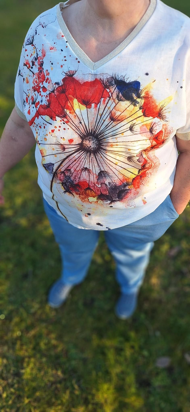 tee shirt pissenlis