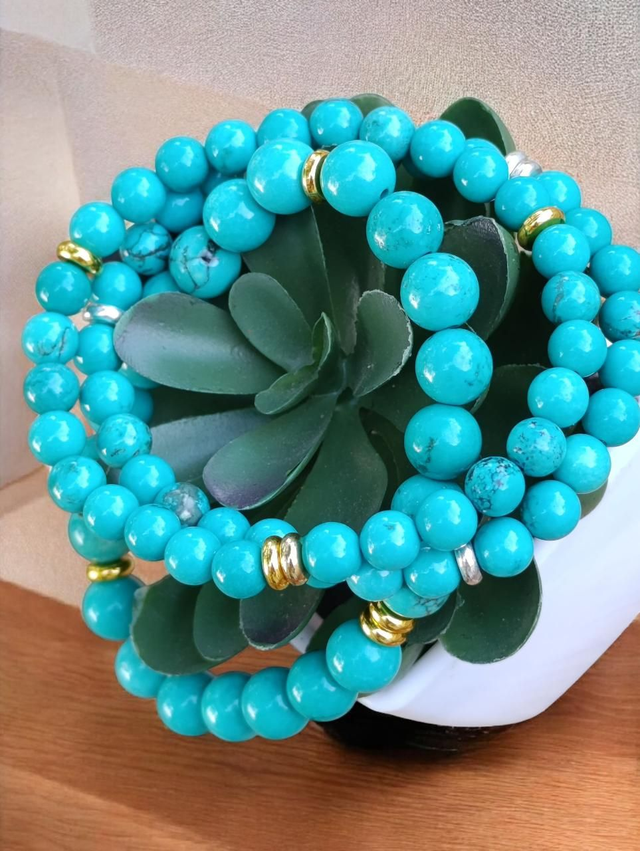 Bracelets Turquoise véritable 
