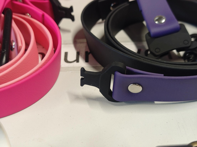 Ceinture chien appuie tête voiture Biothane