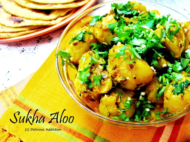 Sukha Aloo (500 CC) – Dry Spiced Potato Curry