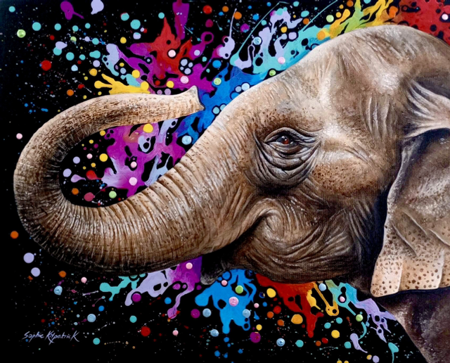 ‘Make A Splash’ Original Painting