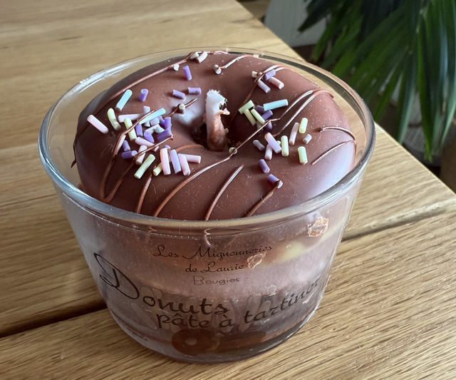 Bougie Donuts pâte à tartiner