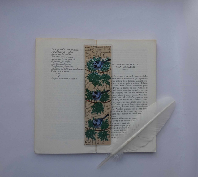 Le marque-page des bergeronnettes grises