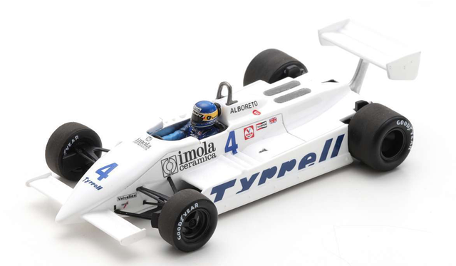 Tyrrell 011 M. Alboreto GP Niederlande 1983 Spark 1:43 Formel 1