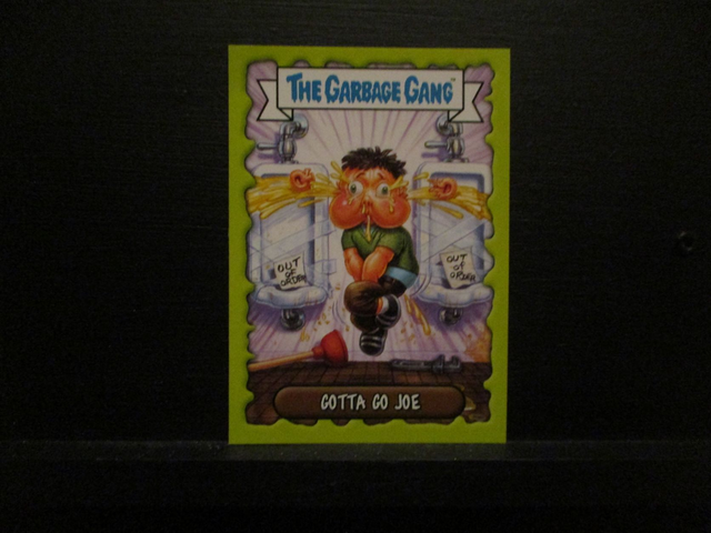 Gotta Go Joe - (Topps) The Garbage Gang Original Trading Card #82