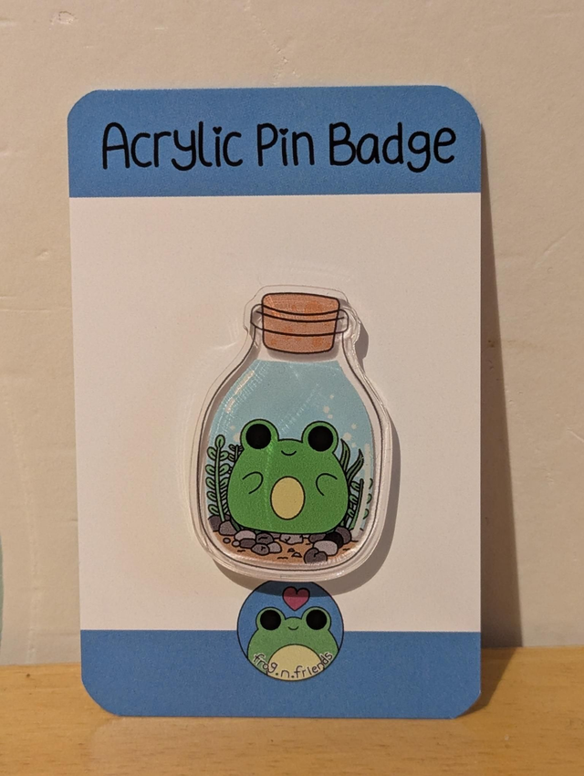 Bottled pets pin badges 