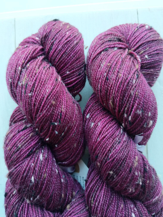 Merino/Donegal Nep 4ply Loganberry 100g/400m