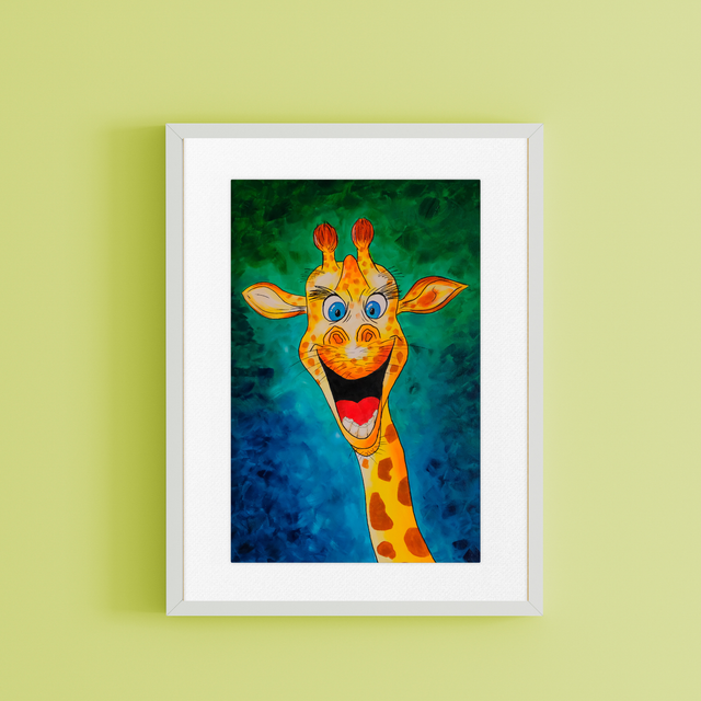 Giraffe | Print A4