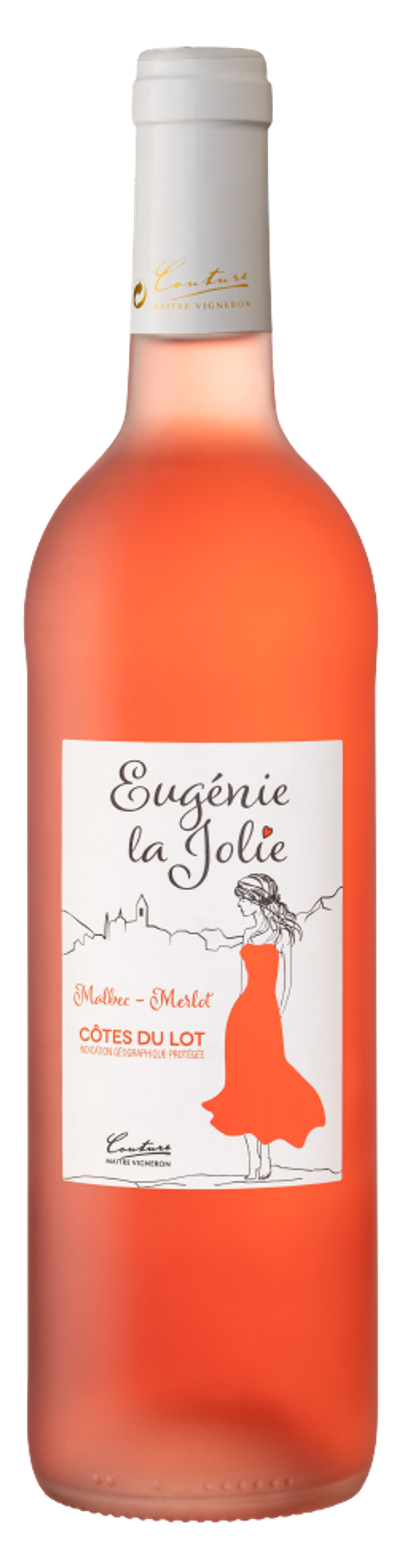 Côtes du lôt Rosé Moelleux Eugénie la jolie 