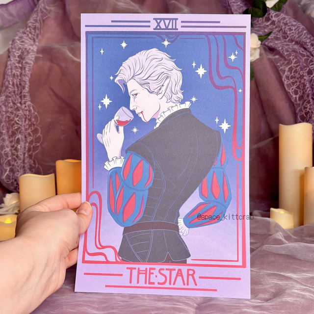 Astarion the Star print (digitalna grafika)
