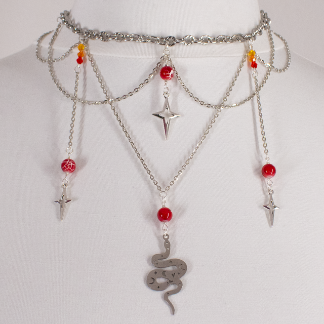 Déméter - Collier argenté