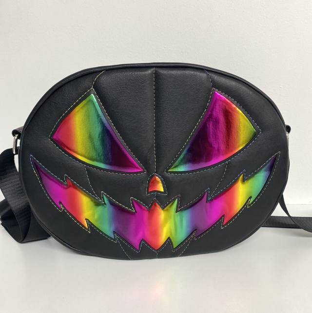 Pumpkin crossbody bag Large