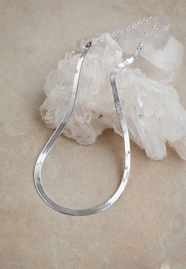 SP000062 Cadena serpiente Plata