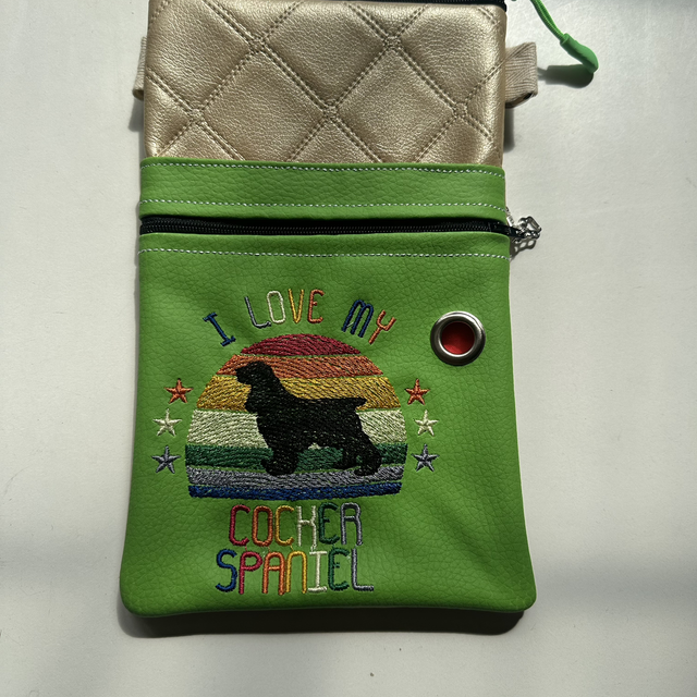 Dog Walking Bags - I Love my Cocker Spaniel 
