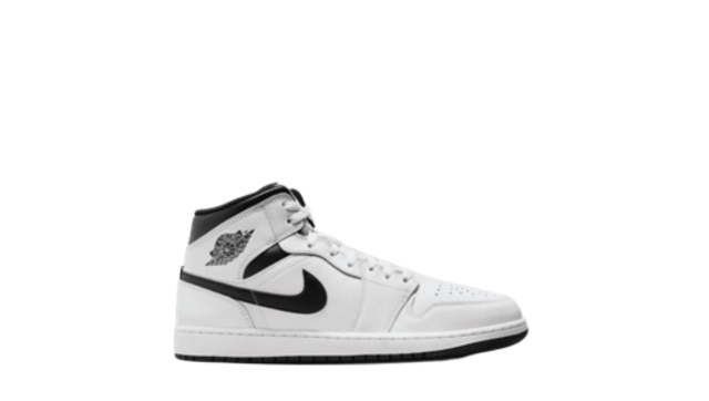 Air Jordan 1 Mid White/Black
