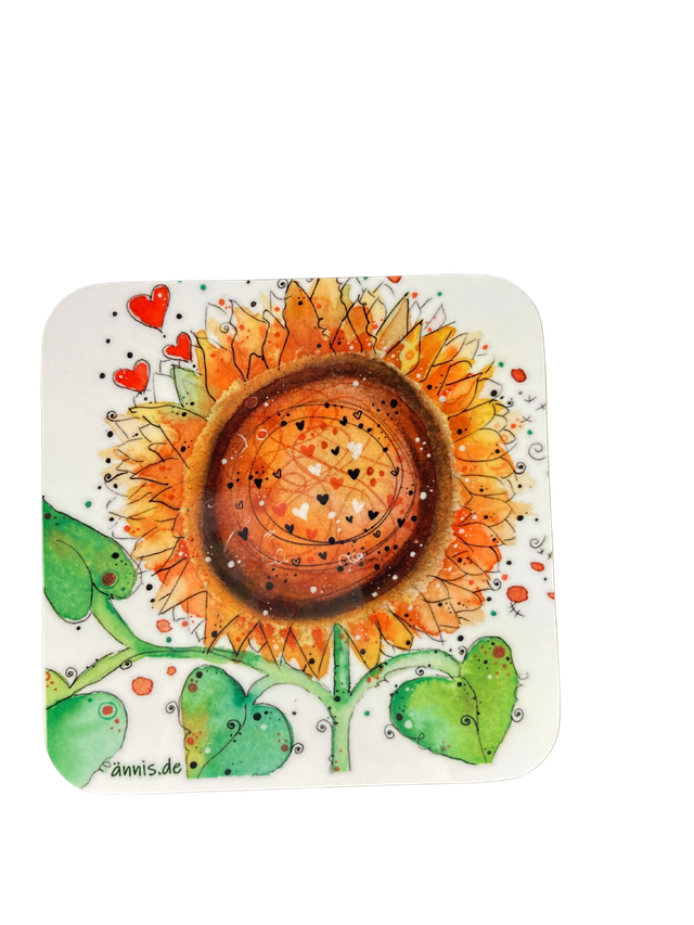 Untersetzer "Sonnenblume"