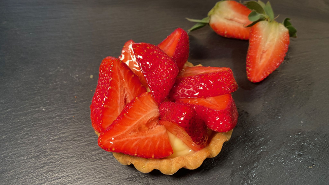 tarte aux fraises 