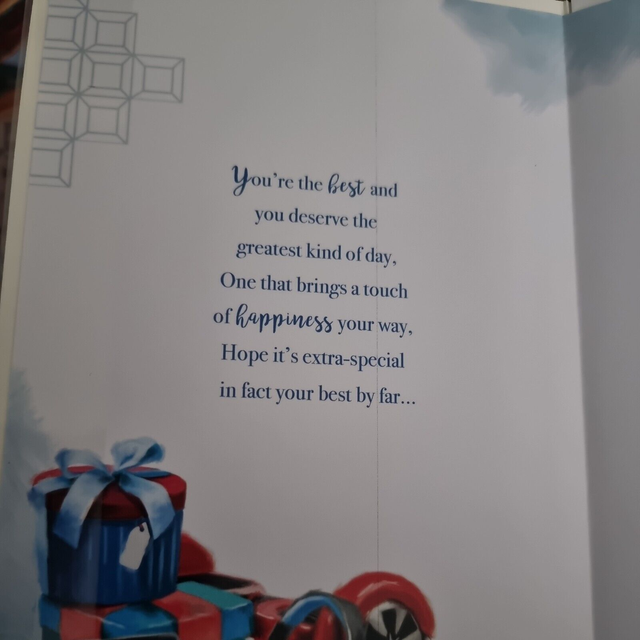 Cousin Birthday Greeting Card 23x15.5cm