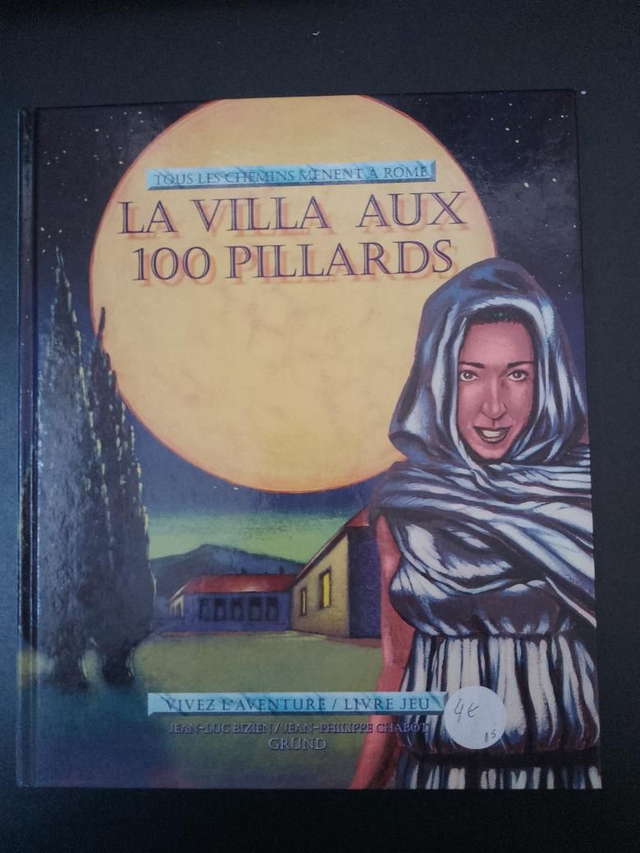 La villa aux 100 pillards - livre jeu