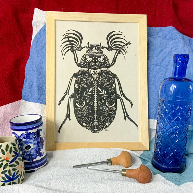 Hanneton polyphylla fleuri