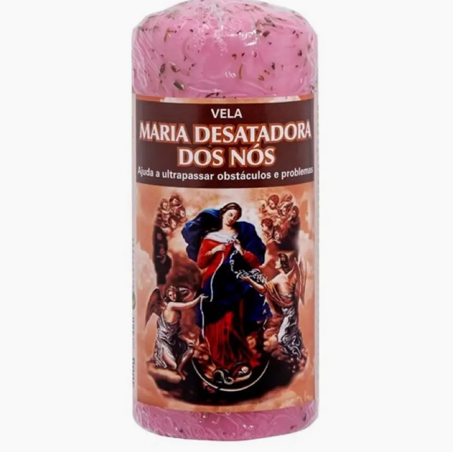 Bougie de prière Marie qui défait les noeuds 