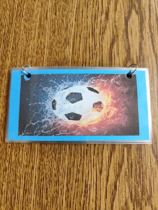 1x1 Lernblock blau Fußball 