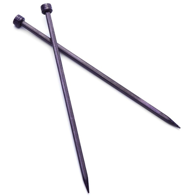 KnitPro J'Adore Cubics 30cm Long Single End Knitting Pins Pair