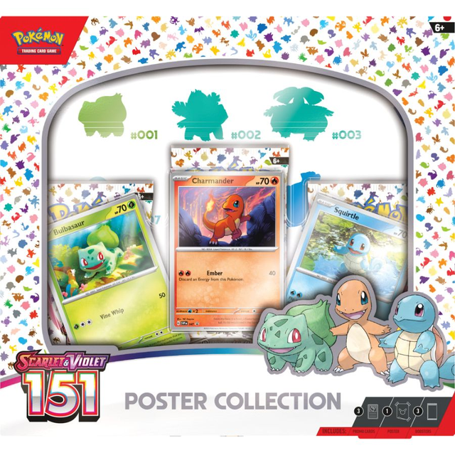Pokemon Scarlet &amp; Violet 151 Poster Collection Box