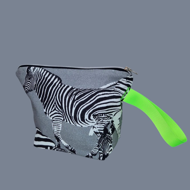 Wristlet Bag Zebra