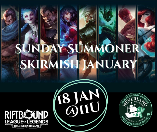 Riftbound Sunday Summoner Skirmish - 18 january