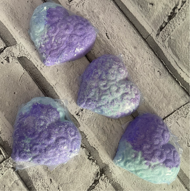 Love Heart Bath bombs 