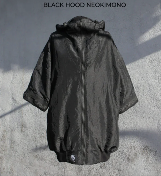  BLACK HOOD NEOKIMONO 1212004