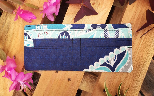 Porte-feuille sans fermeture éclair