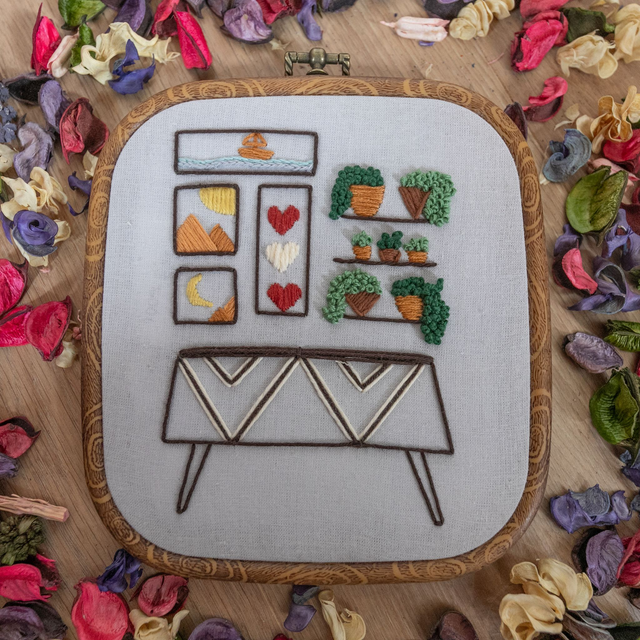 Broderie - le salon cozy -