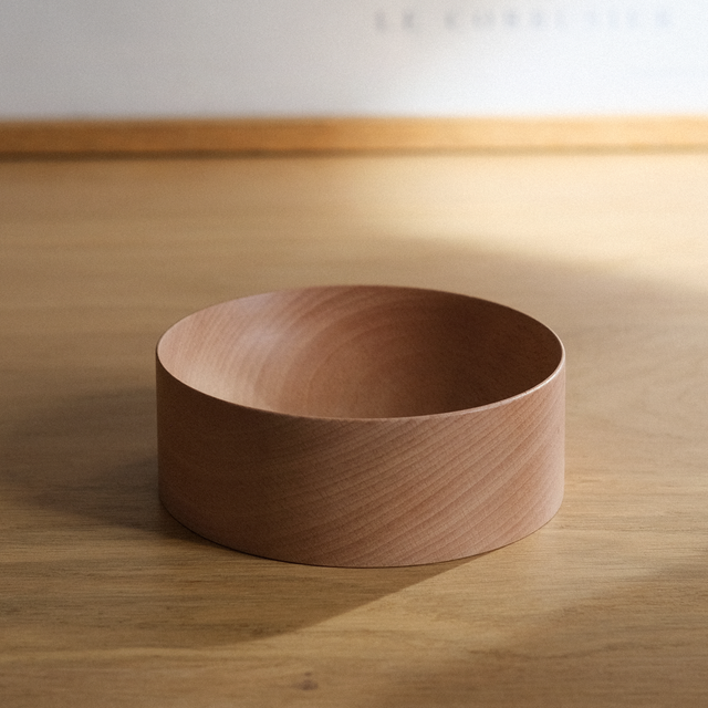 043_Bol décoratif en bois de hêtre