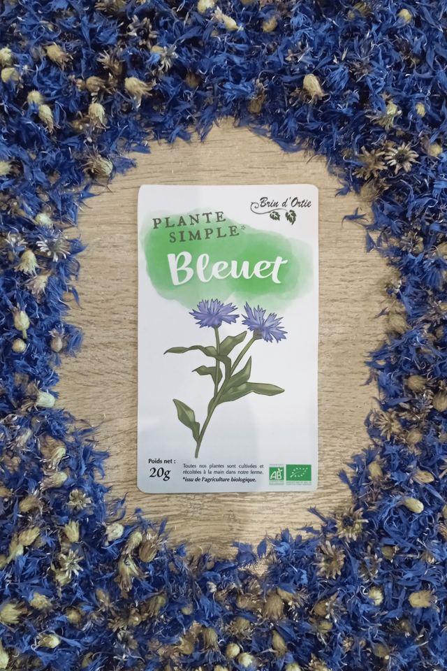 Fleur simple, Bleuet