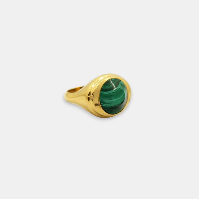 Bague Malachite - AKIN  