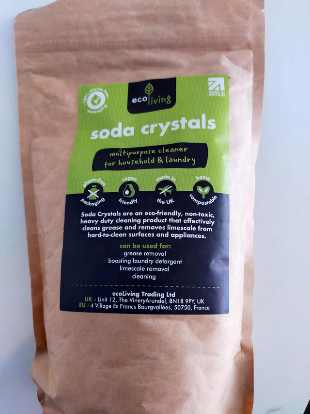 Ecoliving Soda Crystals 750g ELV46