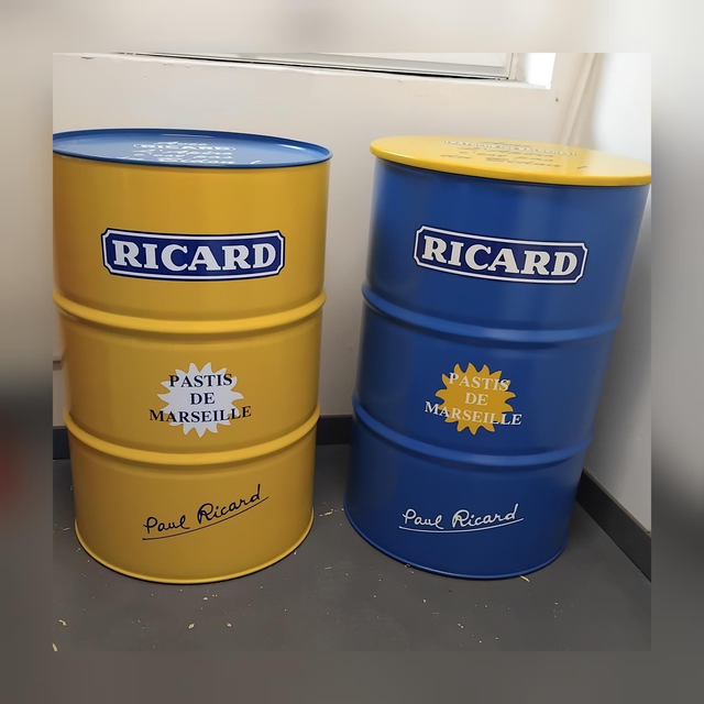 Baril déco ricard personnalisable (réalisé sur commande)