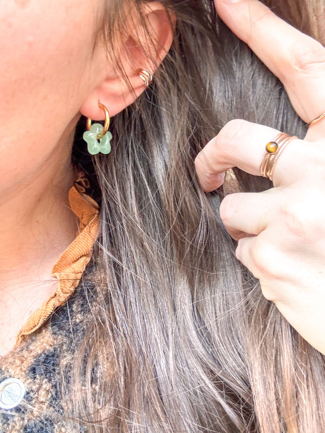 Créoles MINI FLOWER