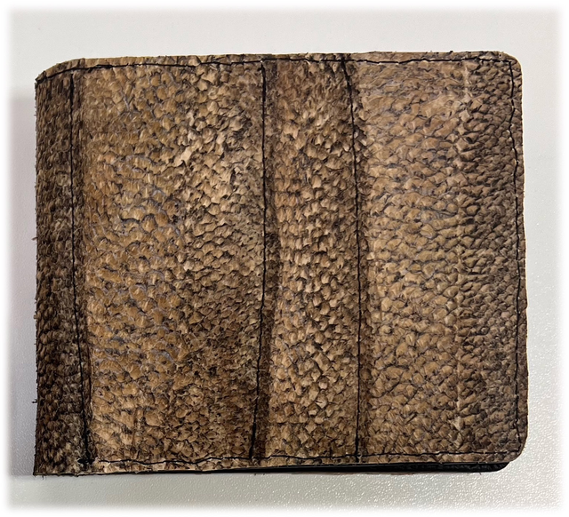 Portemonnaie mit Zander-Leder